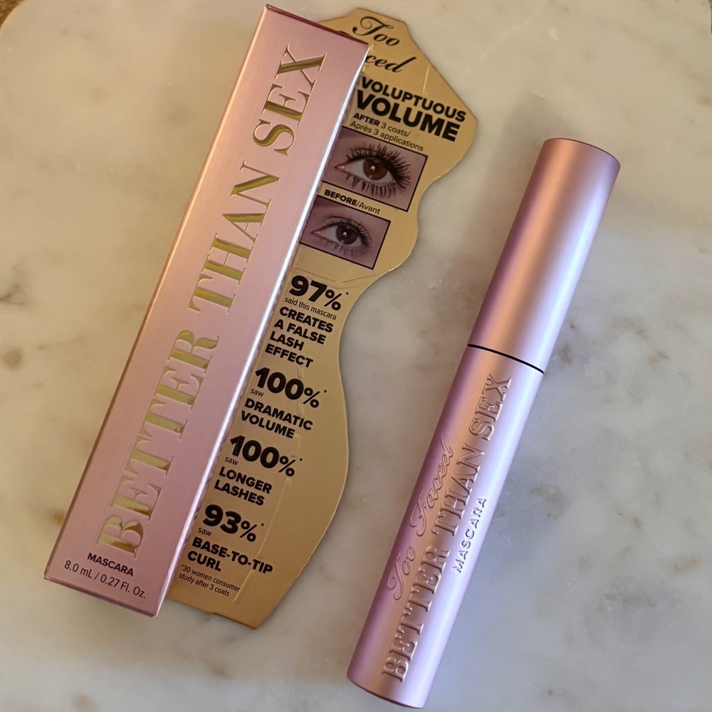 Too Faced Better Than Sex Volumizing & Lengthening Mascara Black